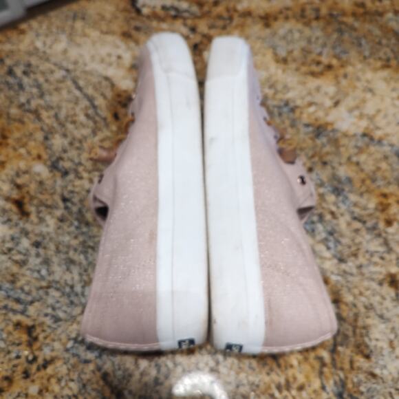 Sperry Sky Sail Metallic Twill Rose Dust Slip On Sneakers Women's Sz 9.5M - Picture 7 of 12